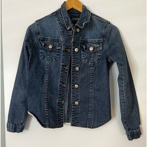 Access AC-3998 Women’s Blue Denim Jean Shirt Jacket